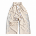 Beige Double Waist sweats